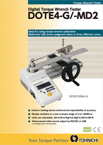 DOTE4-G Digital Torque Wrench Tester