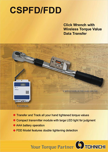 DD/FD Wireless Data Transfer Torque Wrench and Receiver