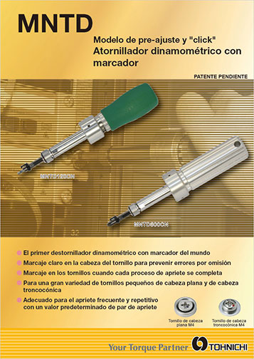 MNTD Atornillador Dimanometricio con Marcador